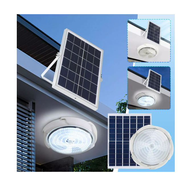 Luz Solar 100w Interiores Y Exteriores